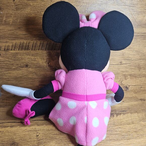Disney Minnie Mouse 24" Large Jumbo Just Play PLUSH Stuffed Animal Pink Toys - Picture 6 of 8